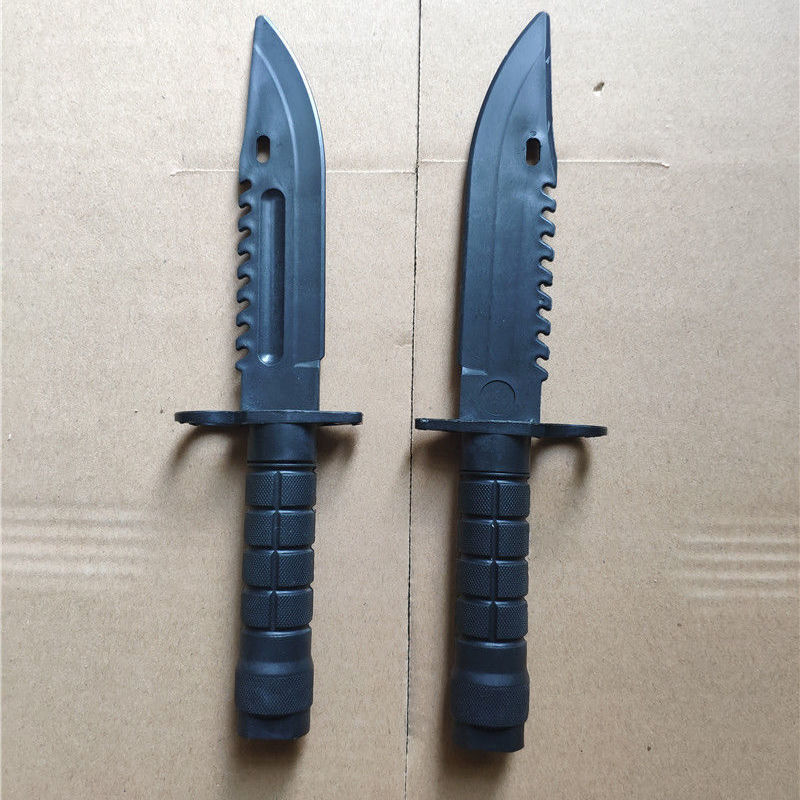 玩具小刀橡胶刀塑料菜刀橡胶训练道具武术搏击舞台表演军训橡胶训练