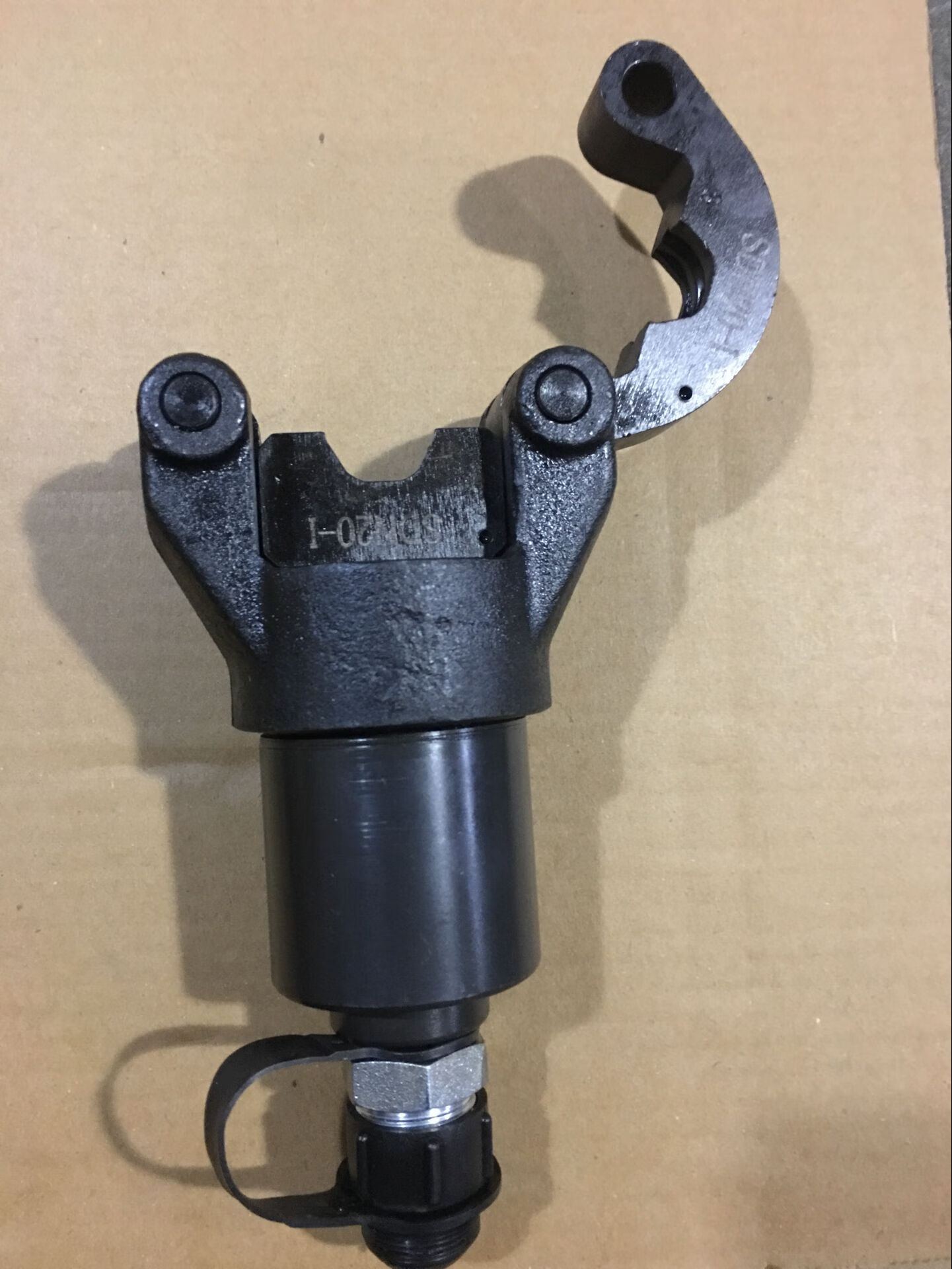 液压不锈钢卡压钳dn15-100压管钳声测管接头工具双槽管子钳45 57 dn20