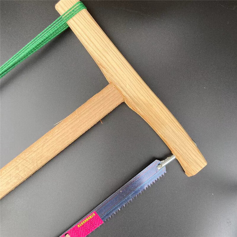 手工锯老式木工锯子窄锯条绕锯条框锯截锯锰钢粗齿 再三提醒:窄锯条没