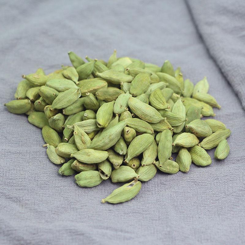 绿豆蔻 精选小豆蔻粉印度 豆扣 青砂仁 咖喱调料豆寇奶茶佐料 原颗粒