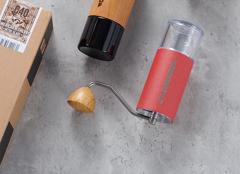 【旗舰自营】c40磨豆机原装comandante司令官c40mk4高氮钢刀手冲意式