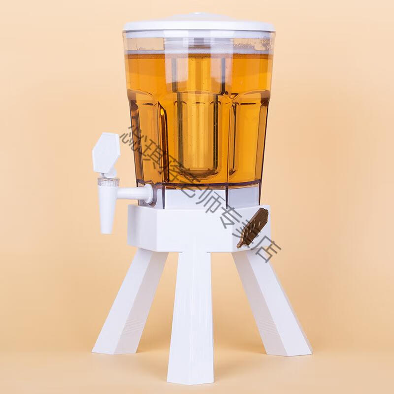 扎啤酒炮酒3升l酒吧扎啤酒扎啤桶商用酒带龙头福佳白扎啤啤酒桶3升