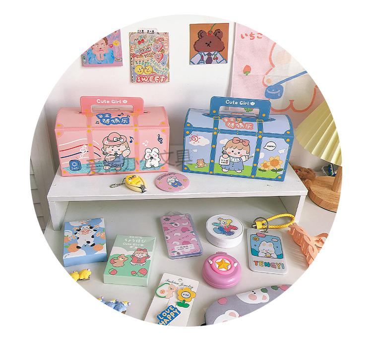 少女心文具盲盒套盒小学生男女孩儿童学习用品套装开学x文具款唱歌