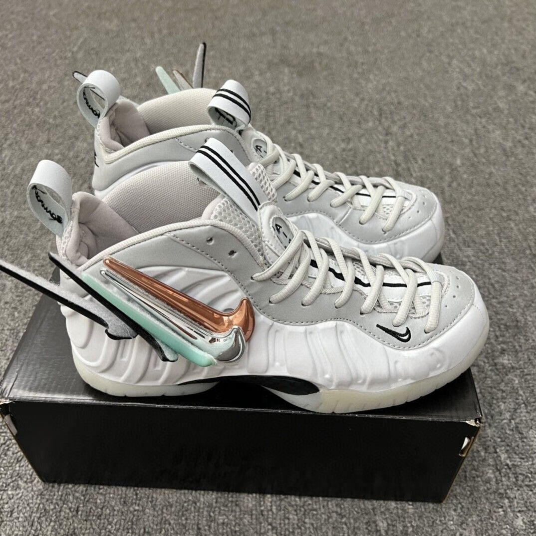 纯原air foamposite pro 全明星黑白换勾喷泡 实战篮球鞋 主图色 36