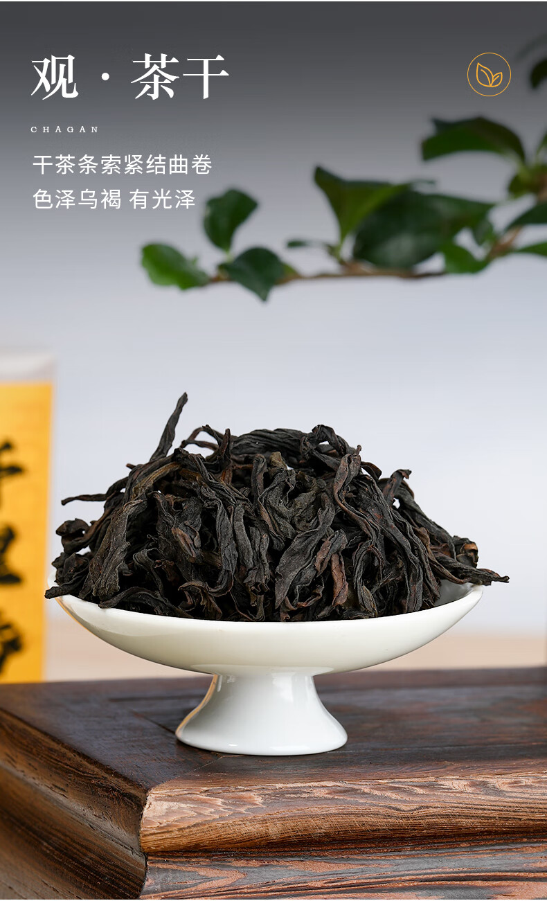 岩茶千里香茶叶武夷山高香型特级大红袍品种茶乌龙茶品鉴装小泡袋装