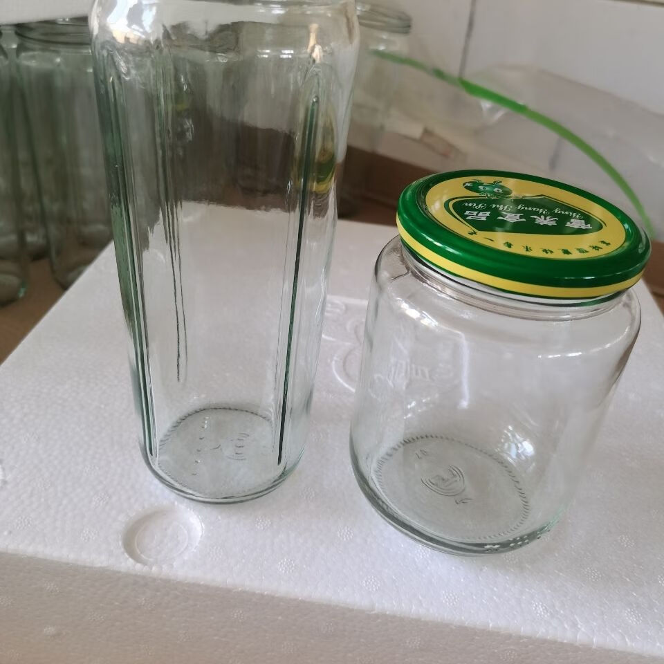 储蓄罐厨房质量好空玻璃瓶罐头瓶密封罐收纳瓶蜂蜜瓶辣椒酱食品级带盖