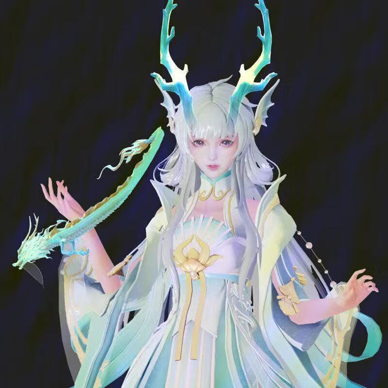 王者荣耀衣服cos 西施fmvp王者荣耀服西施游龙清影cospaly 西施游龙