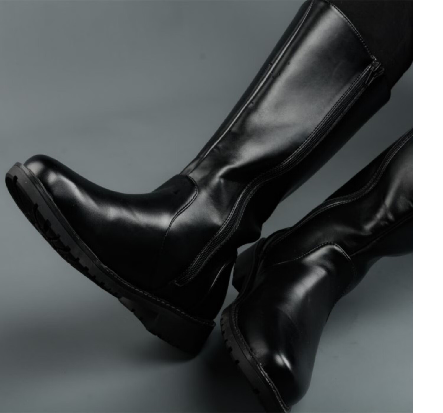 马术高筒马靴表演靴阅兵骑士护旗靴升旗手舞台骑士靴子长筒靴质款