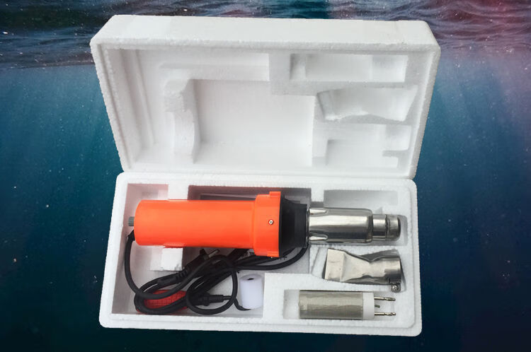 焊枪热风枪篷布膜材卷材防水板土工膜土工布排水板焊接2000w塑料焊枪