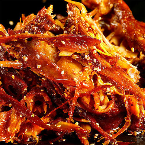 香辣手撕兔四川自贡特产冷吃兔整只烤全兔麻辣兔腿兔肉兔头熟食 龙觇