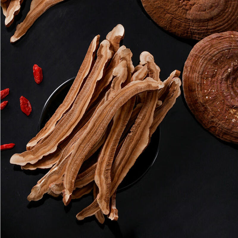 伟博【买二餸一】芽斛芝大片切片芽斛藏芝送枸杞防伪验证 50克【图片