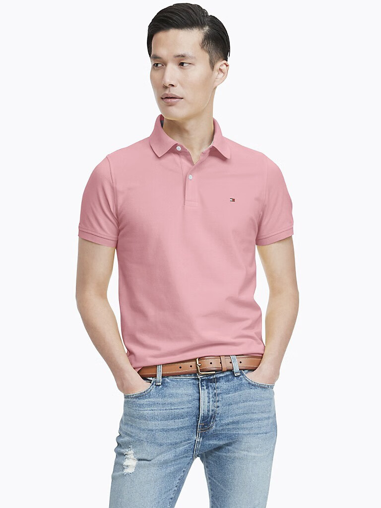 【买手代购】【国内现货速发】汤米slim fit版polo男士tommy hilfiger