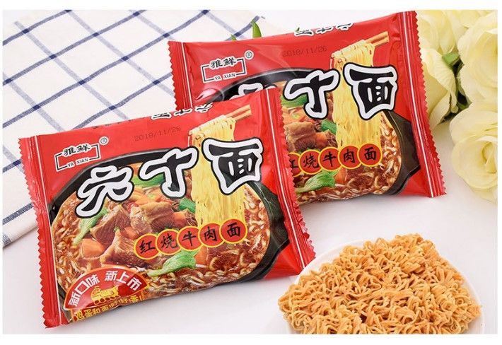 六丁面新口味六十面 雅鲜干吃面方便面童年回忆掌心脆即食零食整箱 雅