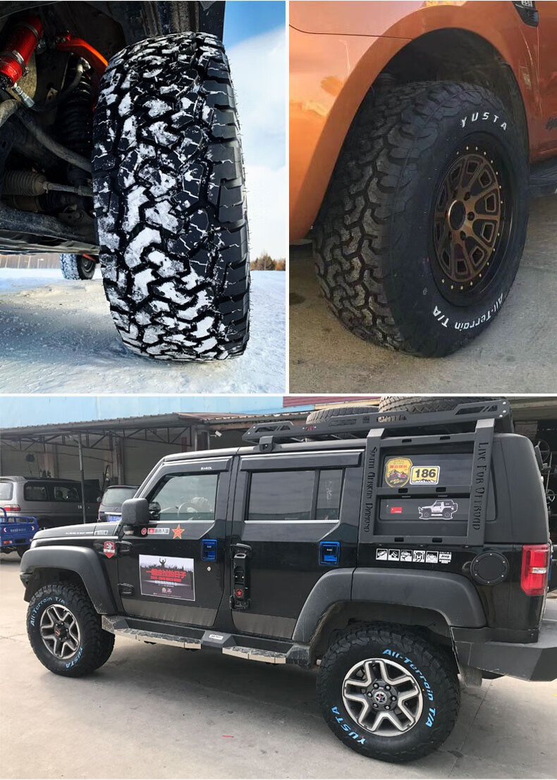 铁骐越野轮胎全路况at轮胎21523528526565r17r16雪地防滑mt轮胎皮卡车