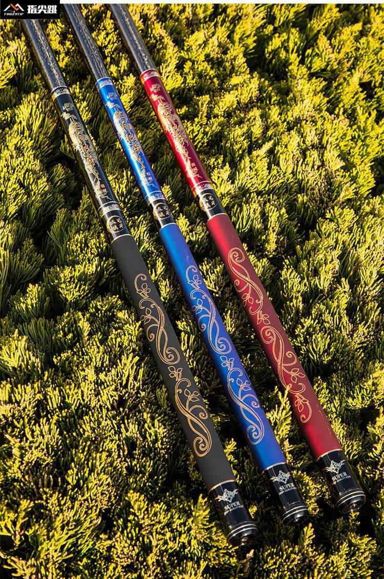 京品优选达瓦狼牙二代鱼竿13米十八长炮鱼杆日本达瓦碳素钓手竿超轻超