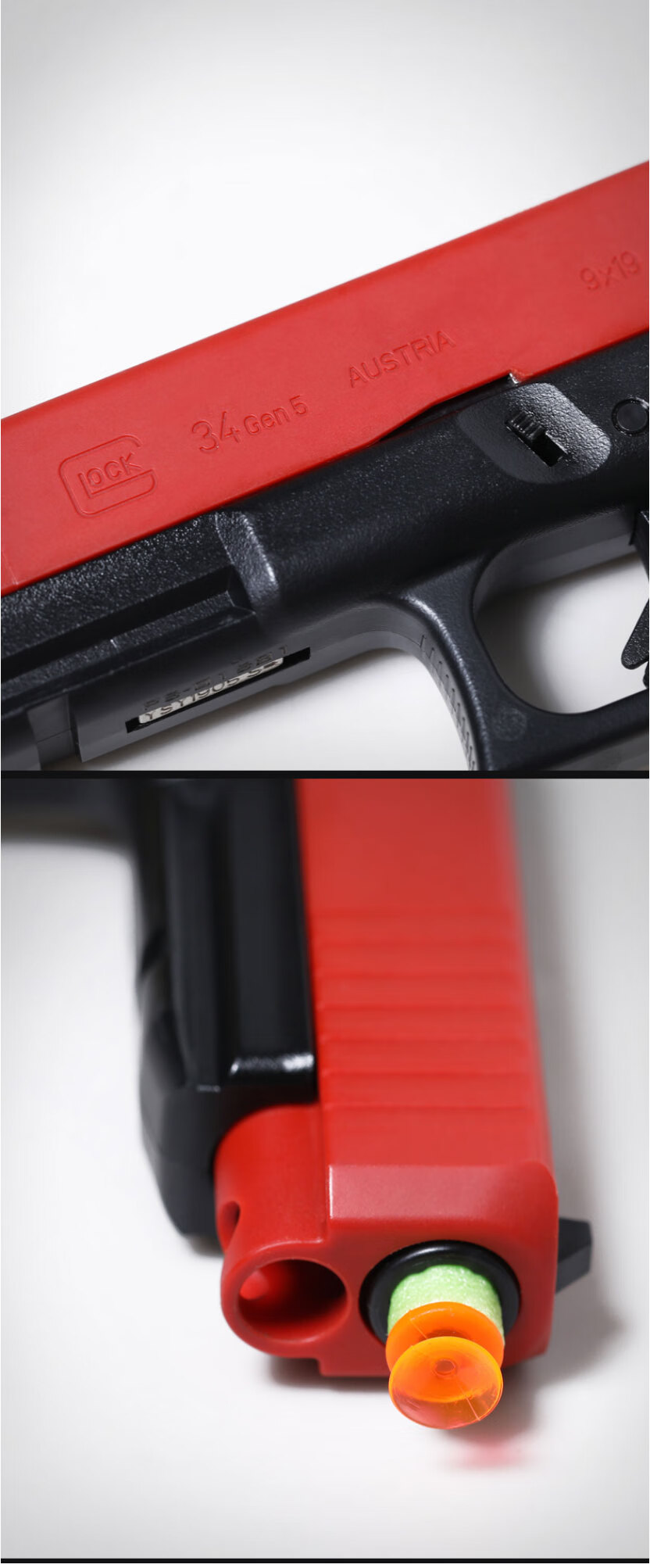 kublaip系列p1234579软弹枪忽必烈成人连发动力空挂回膛玩具手枪格