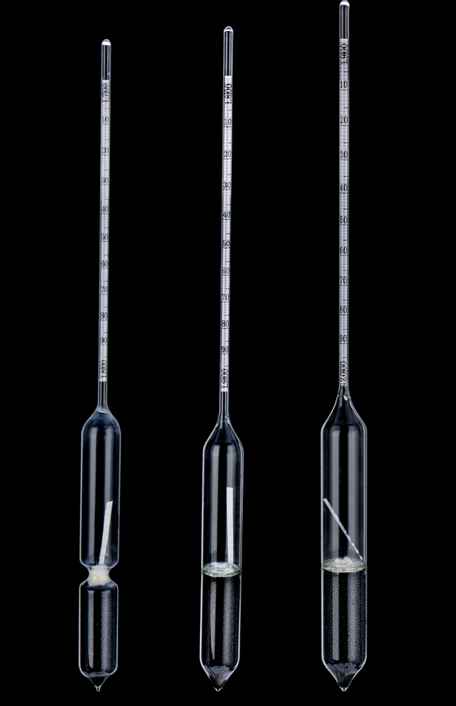 波美比重计密度计凉皮面浆盐度计婆梅氏液体浓度高精度石油密度计 30