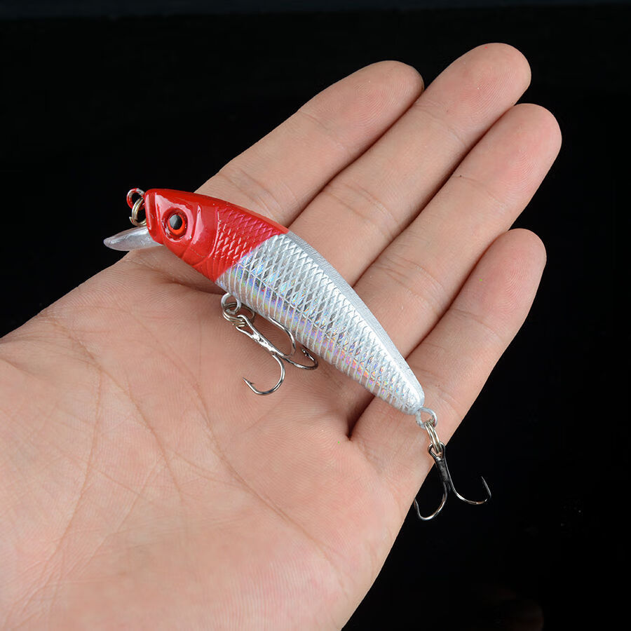 5克沉水 米诺路亚饵假饵翘嘴鲈鱼鳜鱼专杀仿真鱼饵假鱼饵  颜色2