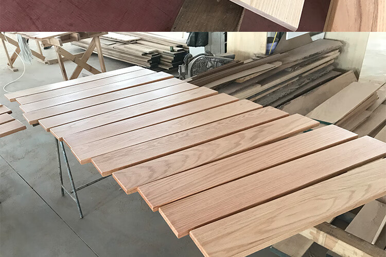 【京选好物】楼梯木踏板 橡木木实木楼梯 板梯踏步板木踏板踏步加工