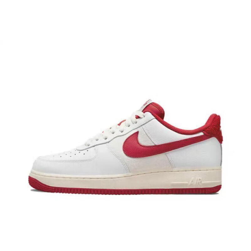 aj空军一号af1白橙电竞权志龙奶咖男女低帮小麦板鞋 白橙荧光果冻 3