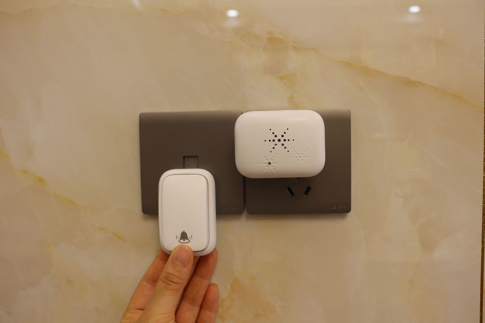 无线门铃家用智能门铃电子门铃电门铃大门门铃蓝牙无线老人呼叫器报警