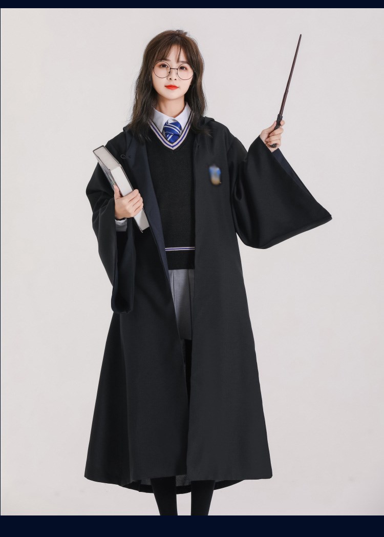 哈利波特usj联名魔法袍子套装赫敏同款环球cos巫师袍周边服装usj环球