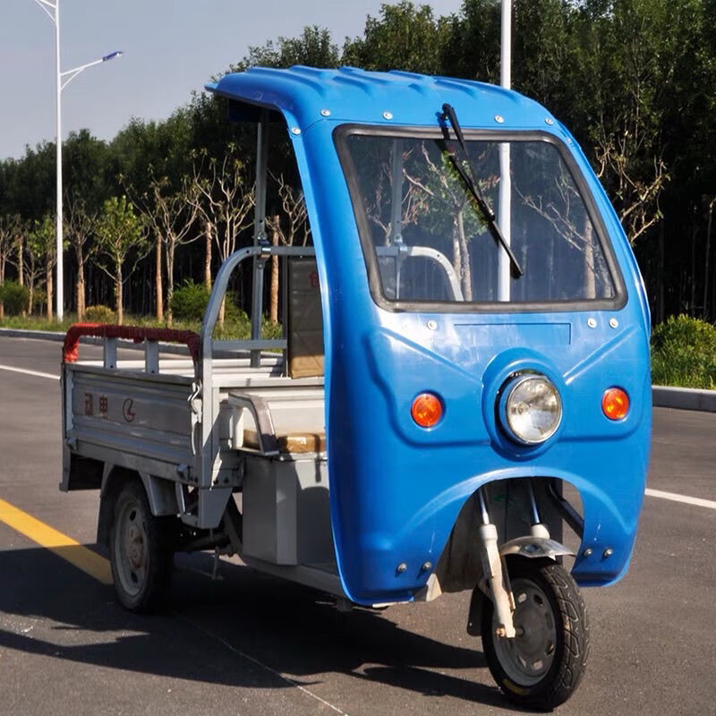 电动三轮车车棚驾驶室雨蓬前车头棚纳米注塑挡风挡雨遮阳蓬促销纳米