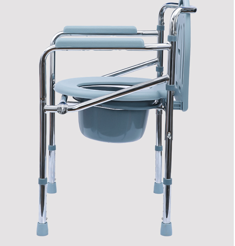 可孚坐厕椅坐便椅老人孕妇残疾人坐厕椅加厚钢管椅子坐便器家用钢管