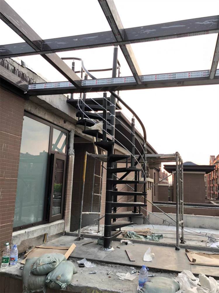 楼梯室外楼梯室外旋转楼梯露天楼梯阳台楼梯户外旋转楼梯消防楼梯