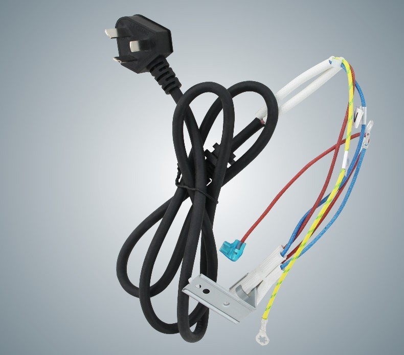 美的电压力锅my-12ch402a/12ch503a三插头电源线13ch601a连接线 骞煊