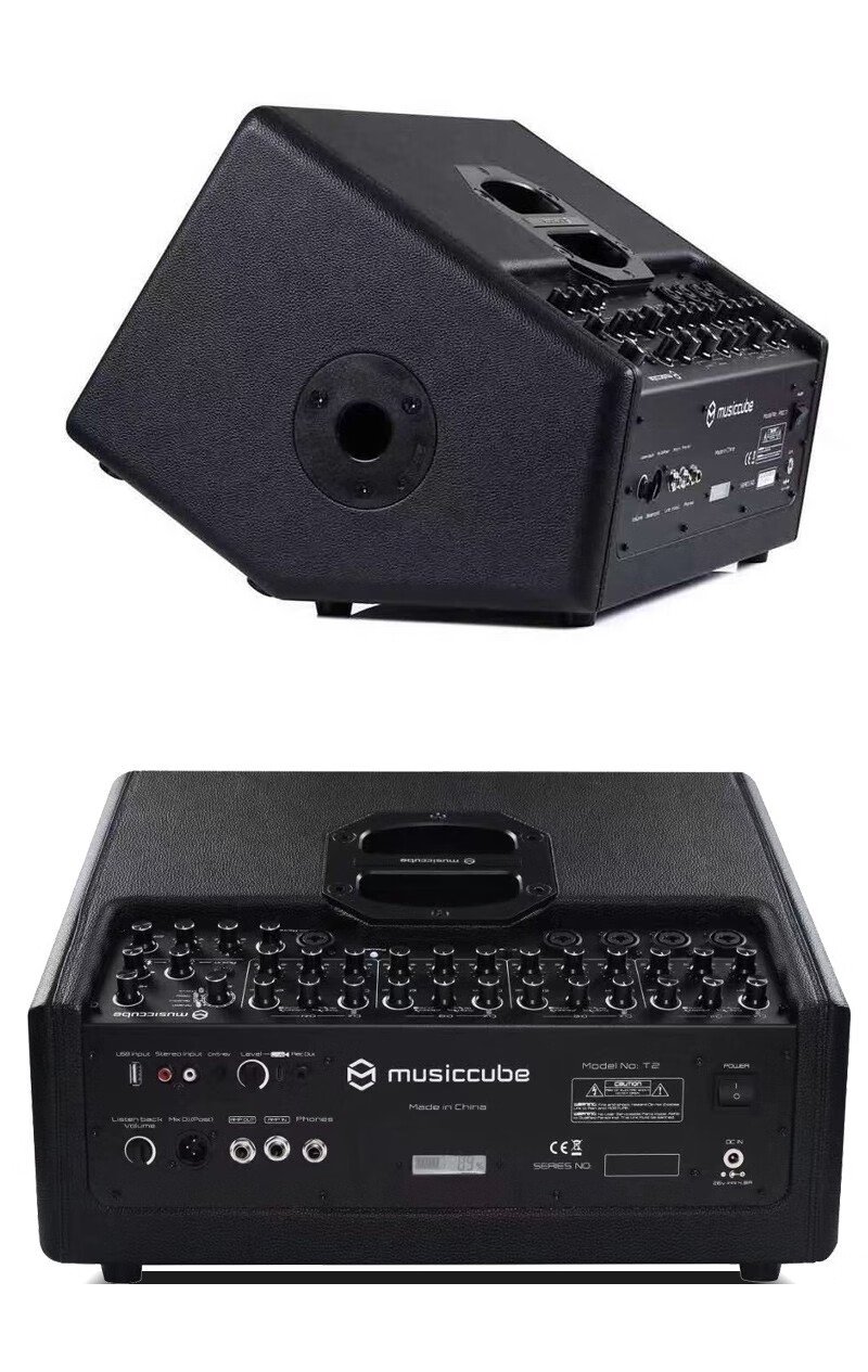 音乐骑士t2户外乐器音箱k歌红街头路演吉他电吹管萨克斯弹唱乐器直播