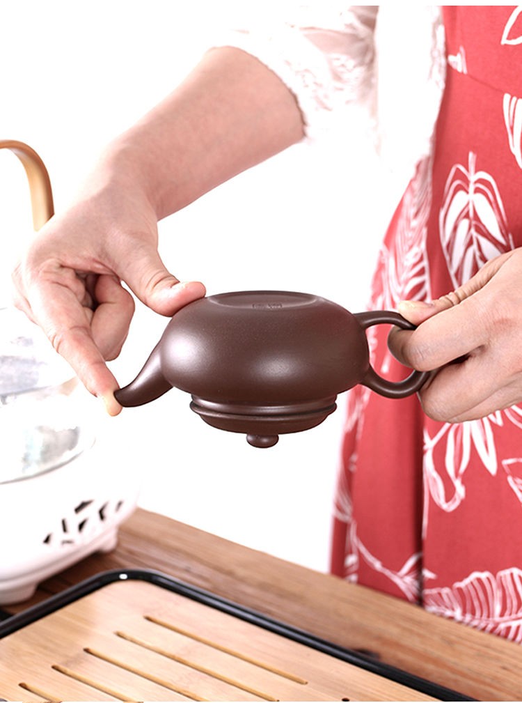 uyyk 品质江西景德镇款紫砂壶套装精美礼盒包装家用陶瓷茶杯茶壶礼品