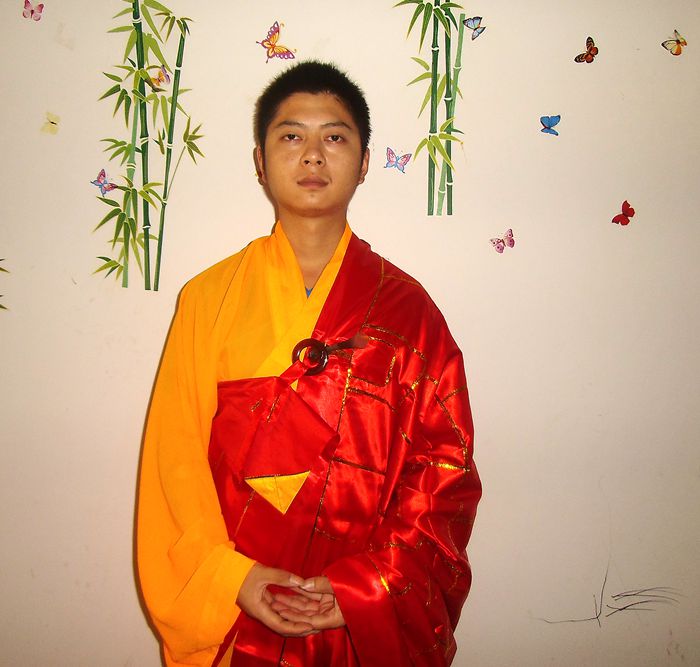 唐僧袈裟和尚僧人西游记道具道袍黄海清服装法海袈裟僧衣袈裟 五佛帽