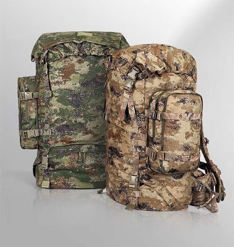 梦回号角 新式生活携行背囊 新式21迷彩背囊组合大容量双肩背包 寒区