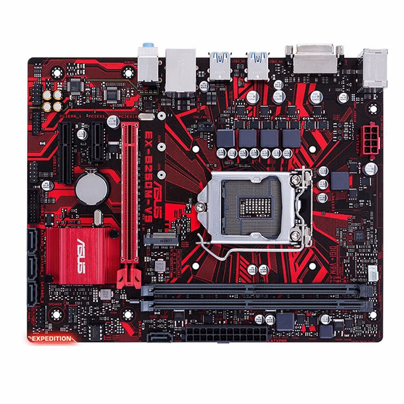 二手9成新华硕exb250mv5带m2nvme支持67代ddr4华硕exb250mv5