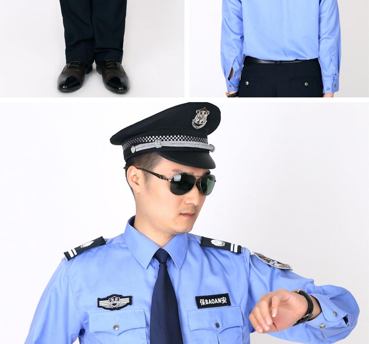 警服春秋执勤服图片