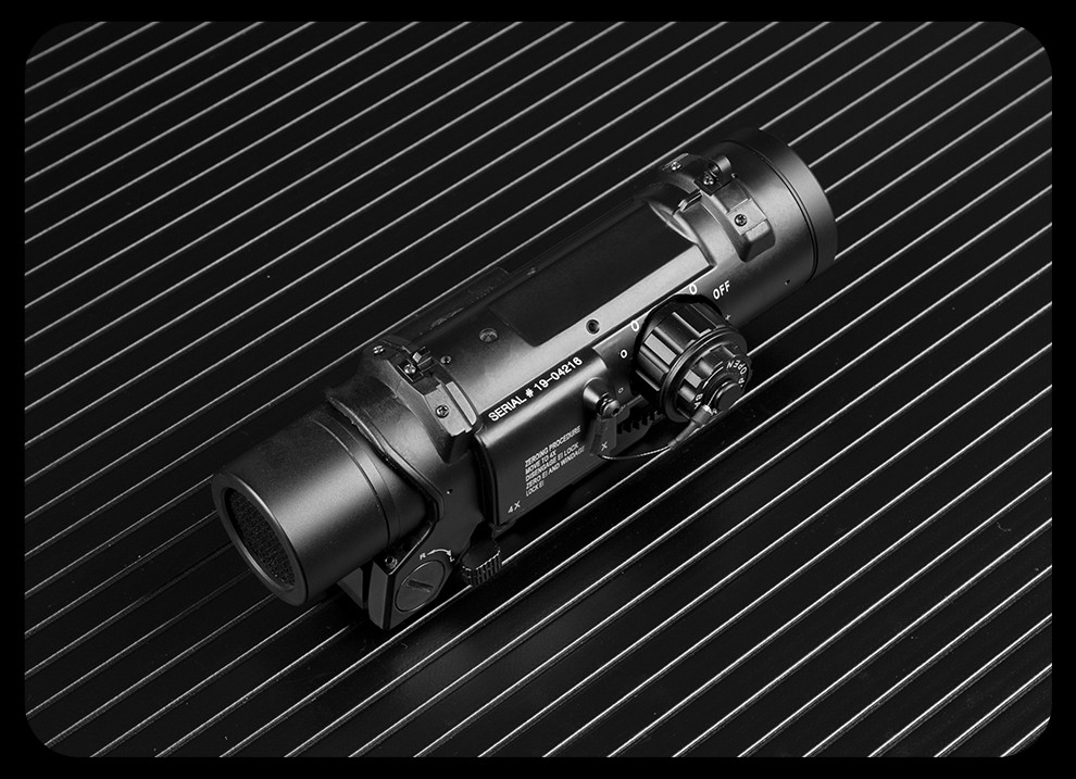 驭兵火车头快拆十字光学瞄准镜带小红点瞄全息镜瞄准器套装快速寻鸟镜