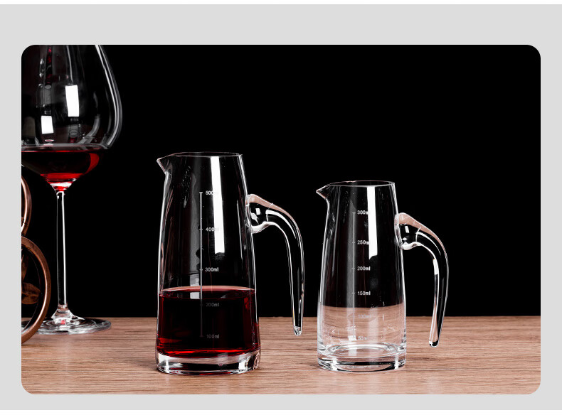 红酒扎壶白酒分酒器家用创意中式洋酒壶红酒醒酒器小扎壶玻璃饭店用