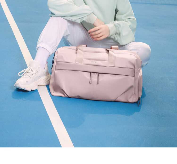 GOLF Travel Bag, Sports And Fitness Bag for Women, with Separate Shoe Compartment, Dry And Wet Separation, Handheld Luggage Bag for Business Trips And Travel, Shoulder Bag 32