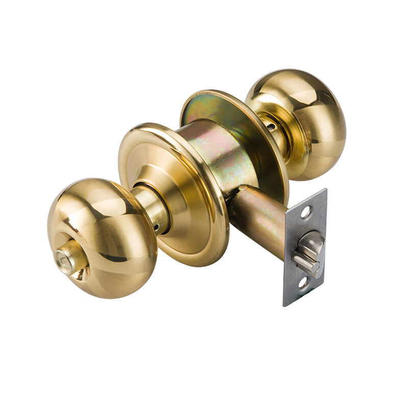 球形门锁室内卧室浴室不锈钢球形锁房间厕所卫生间通用