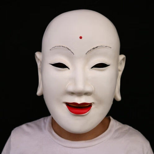 小丑笑脸面具漆黑的蛭子影胤树脂面具动漫cos表演出直播道具【10月10