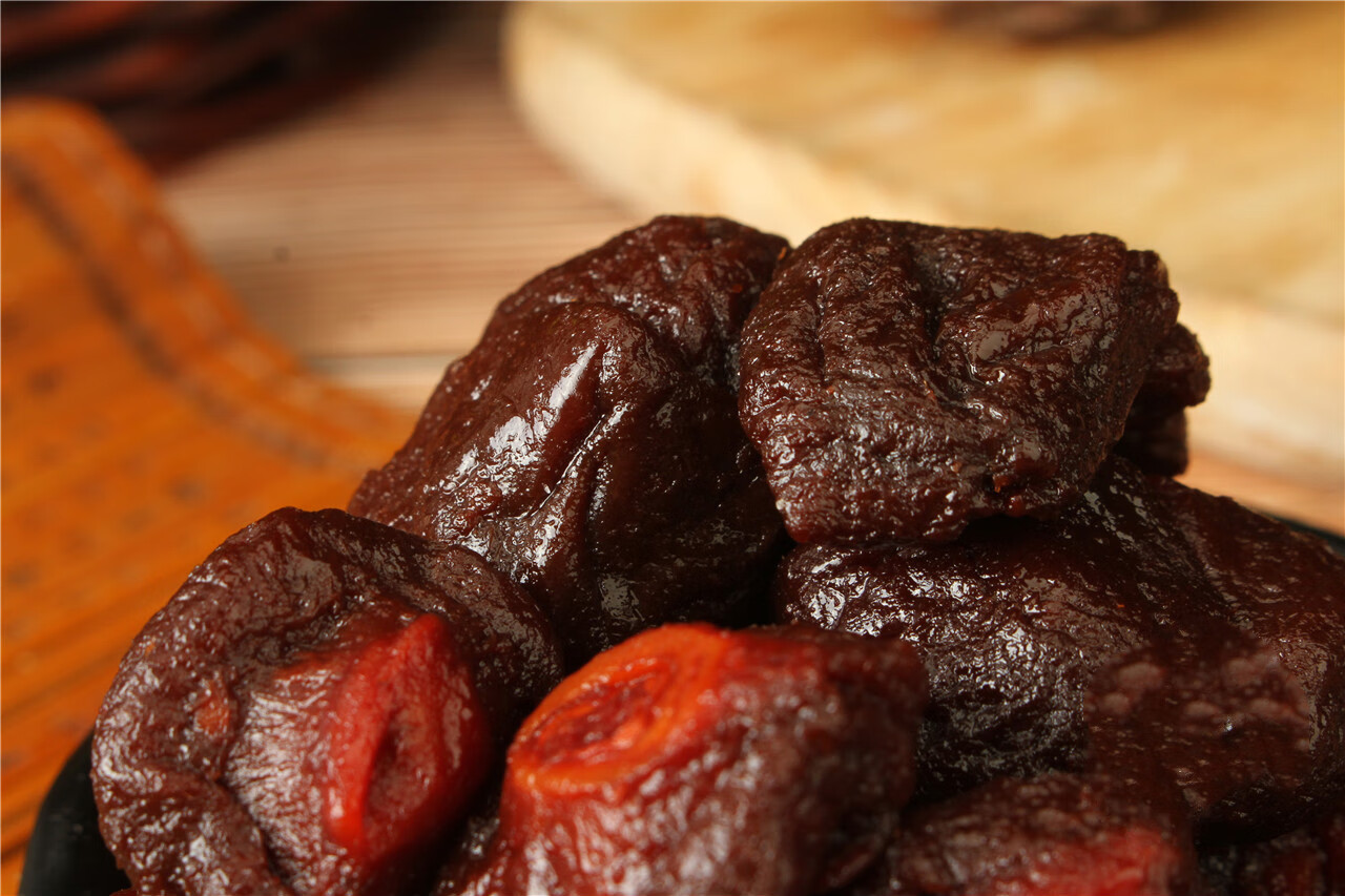 蜜饯果脯苏式奶油半话李肉李子干酸甜软糯散装果干奶油半话李250g