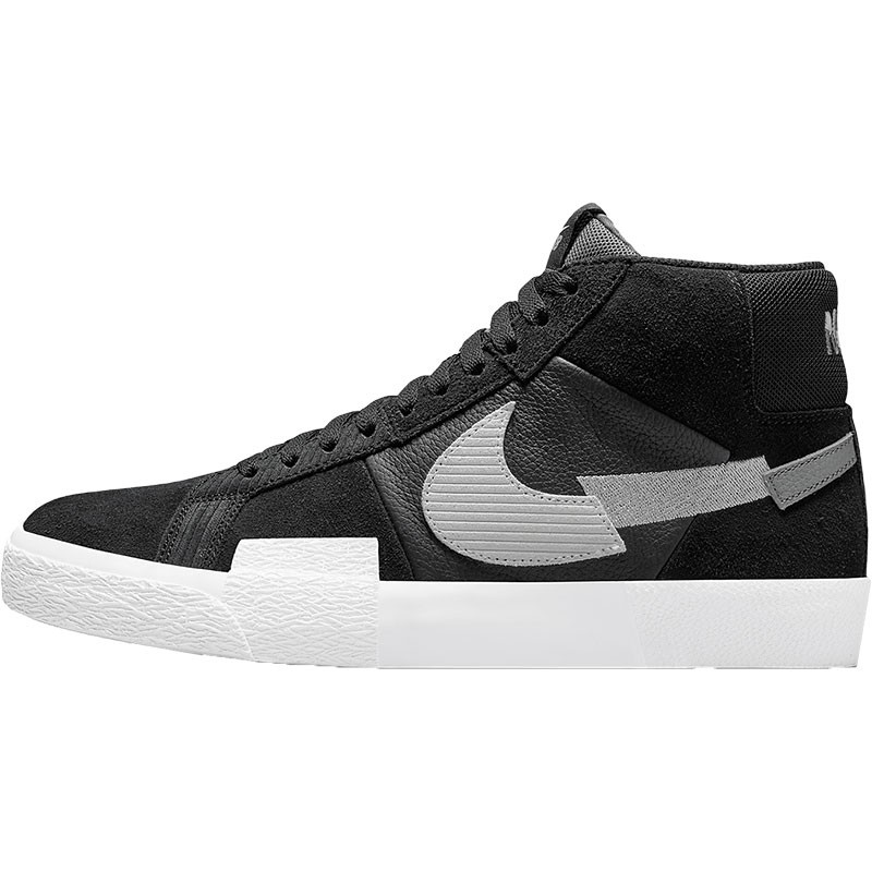 耐克nike sb zoom blazer mid开拓者马赛克拼接断勾女鞋休闲鞋板鞋男