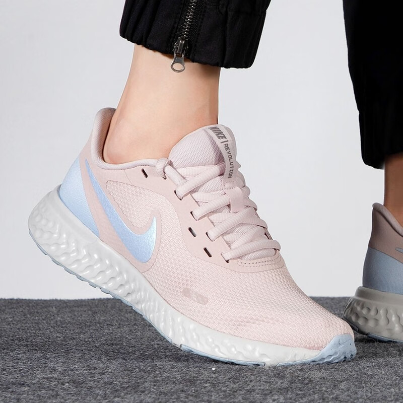 nike耐克女鞋2021春款revolution5缓震透气运动跑步鞋bq3207108bq
