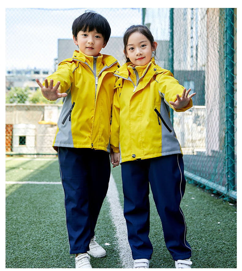 童装 校服/校服定制 逗迪兔(douditu) 小学校服冲锋衣 小学生校服冲锋
