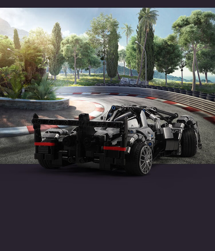 汽车大奔越野大轮车赛车跑车模型玩具 21002/遥控猛击跑车990片【图片