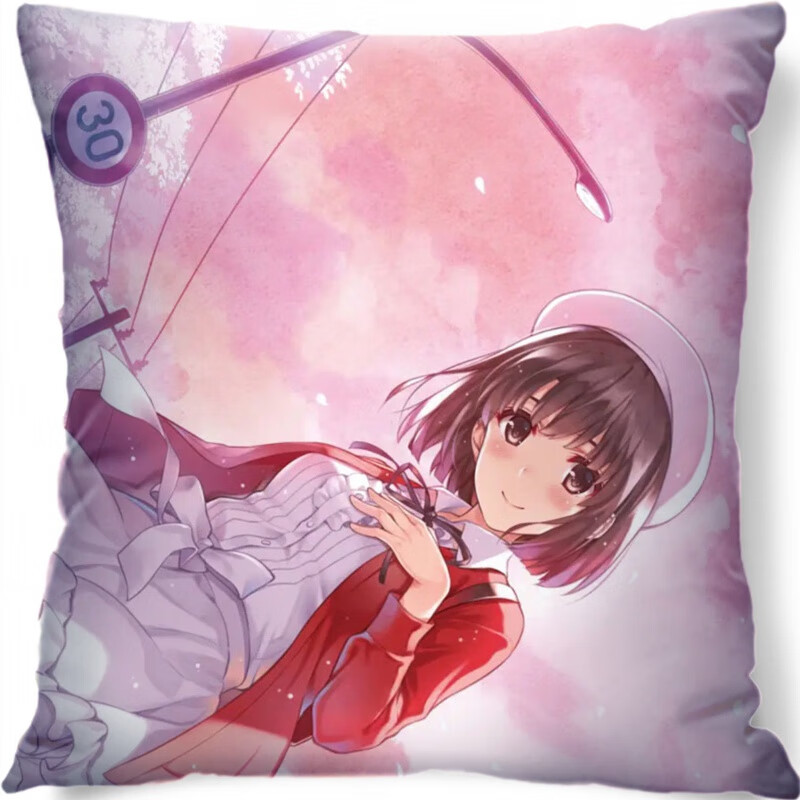 加藤惠周边抱枕路人女主的养成方法英梨梨二次元动漫靠垫枕 编号 18