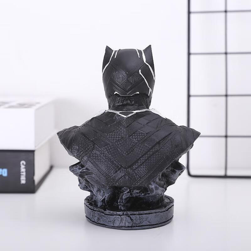 黑豹模型树脂大号摆件漫威英雄复仇者联盟4电影周边生日礼物黑豹原色