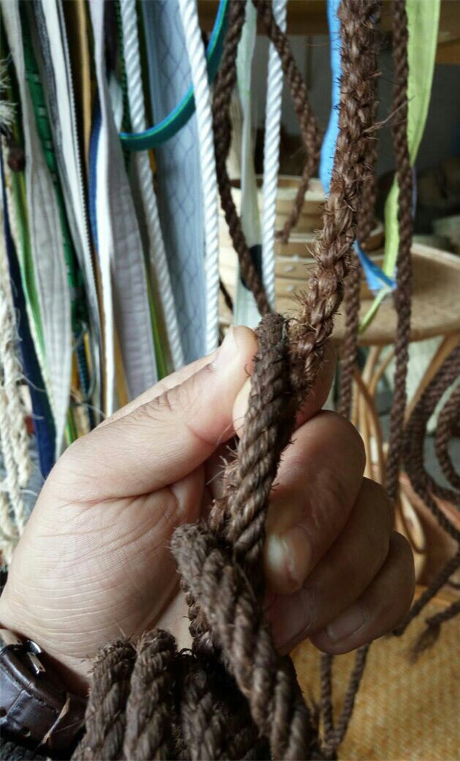 棕绳棕榈绳捆绑绳麻绳手工绳拉网绳装饰绳打包绳粗细3/5/7园艺 4毫米