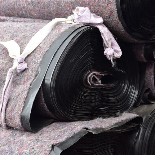 大棚保温防水土工布毛毡布一布一膜淋养殖猪舍蔬菜防寒屋顶防漏雨